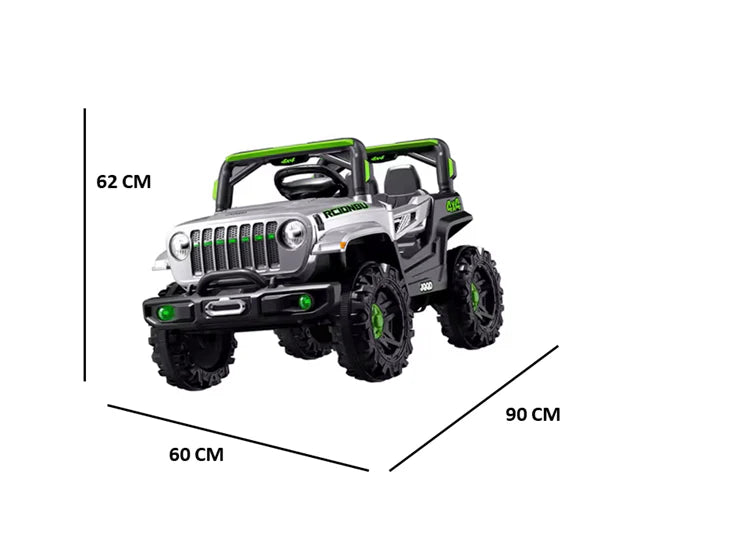 JEEP TODOTERRENO 4X4 PARA NIÑOS