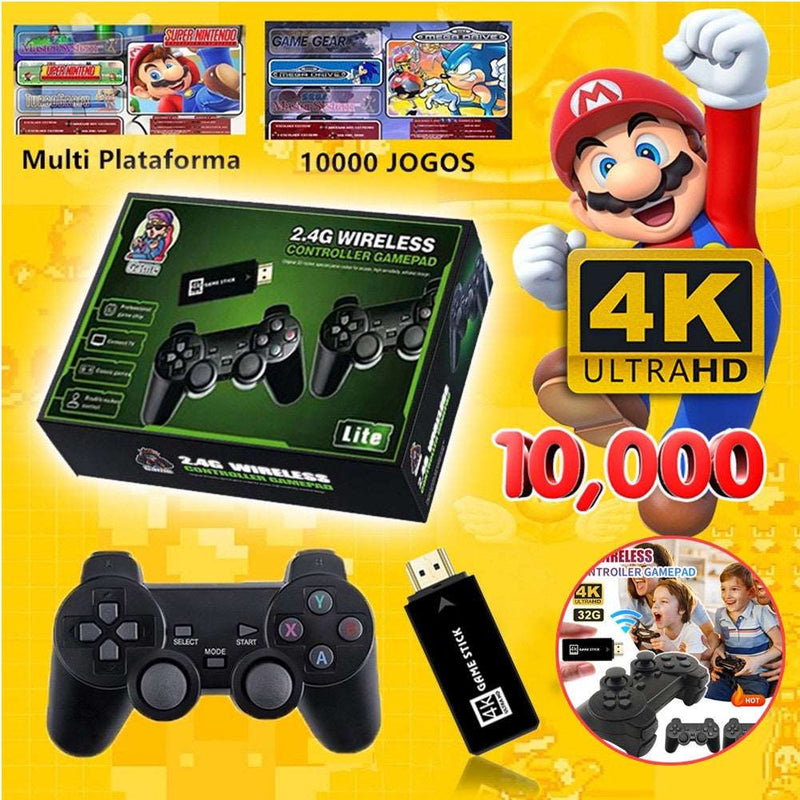 Consola Game Stick 10.000 JUEGOS EN 4K – hayclick