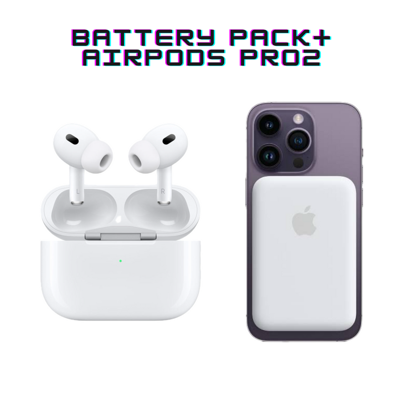 ¡OFERTA! Magsafe Battery Pack + Airpods Pro 2 Segunda generación