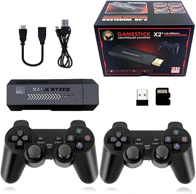 Gamestick Consola Retro Gamer Pro X2 Plus 20000+Juegos