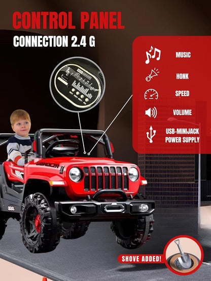 JEEP TODOTERRENO 4X4 PARA NIÑOS