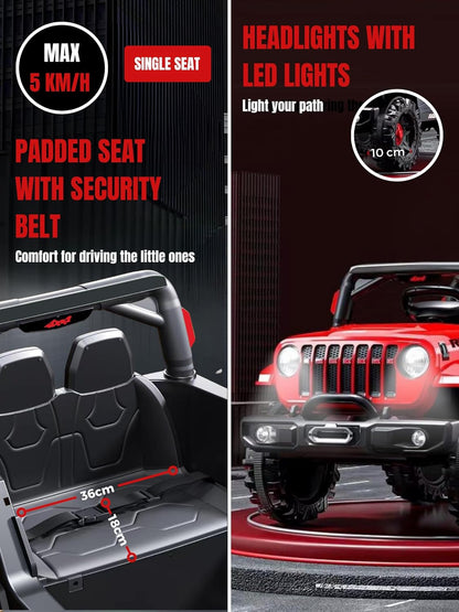 JEEP TODOTERRENO 4X4 PARA NIÑOS