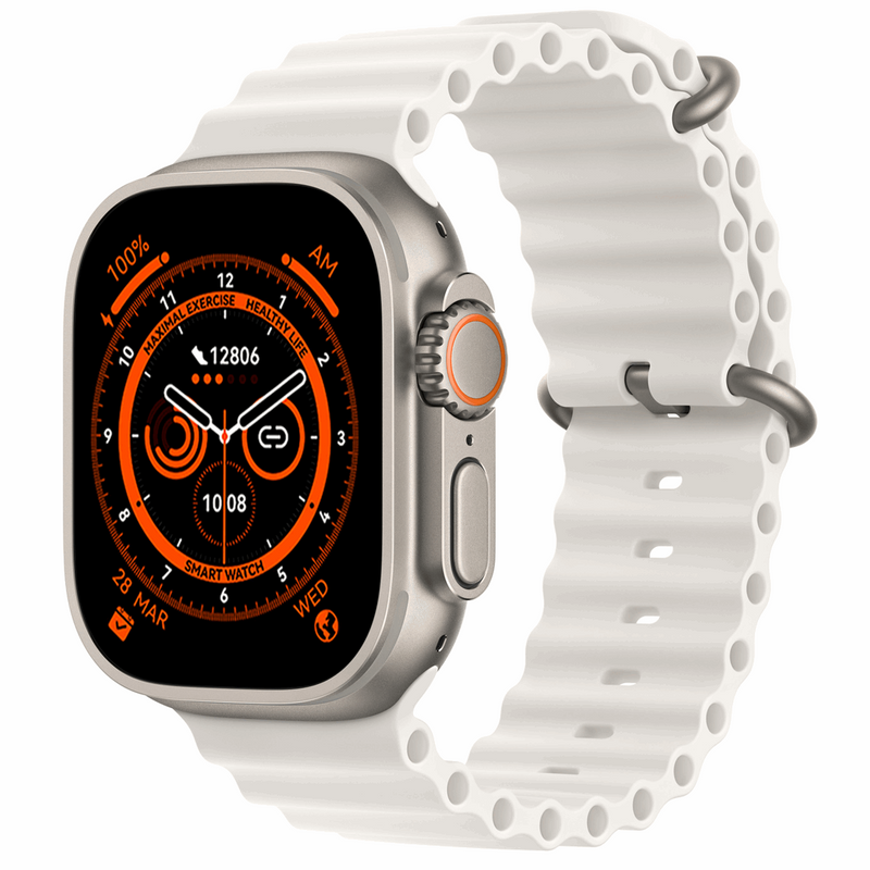 GENERICO Reloj inteligente Smartwatch Serie 8 Rosa Compatible Android y  iPhone