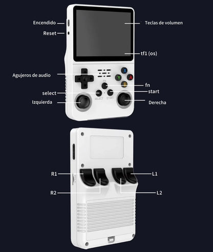 CONSOLA DE JUEGO PORTÁTIL RETRO 🕹