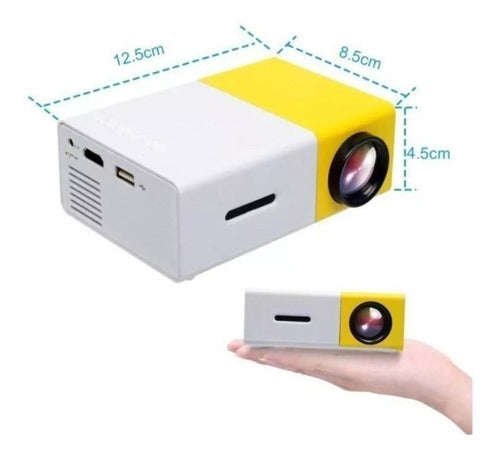 Mini Proyector LED Portatil