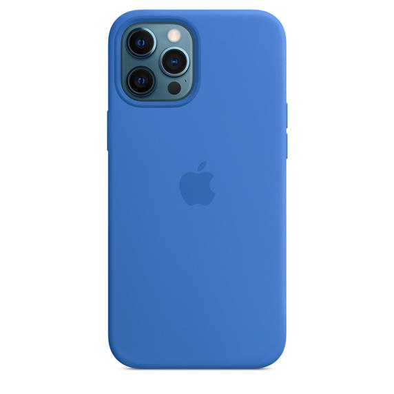 Silicon Case para iPhone 12 Pro Max - technopromosCaseTecnopromosAzul CapriSilicon Case para iPhone 12 Pro Max
