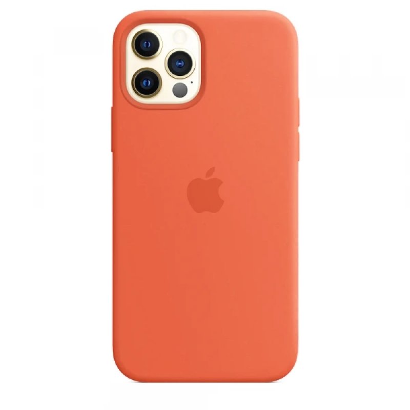 Silicon Case para iPhone 12 Pro Max - technopromosCaseTecnopromosNaranjaSilicon Case para iPhone 12 Pro Max