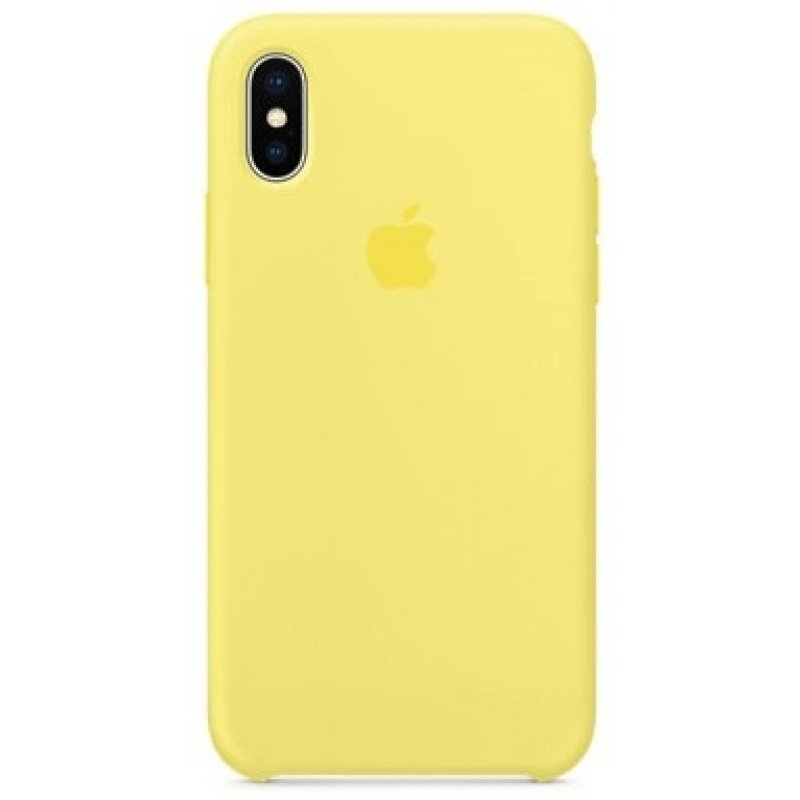 Silicon Case para iPhone XS Max - technopromosCaseTecnoloversAmarilloSilicon Case para iPhone XS Max