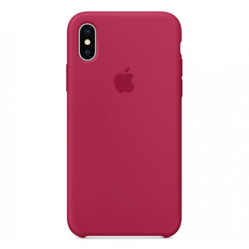 Silicon Case para iPhone XS Max - technopromosCaseTecnoloversRosa rojoSilicon Case para iPhone XS Max