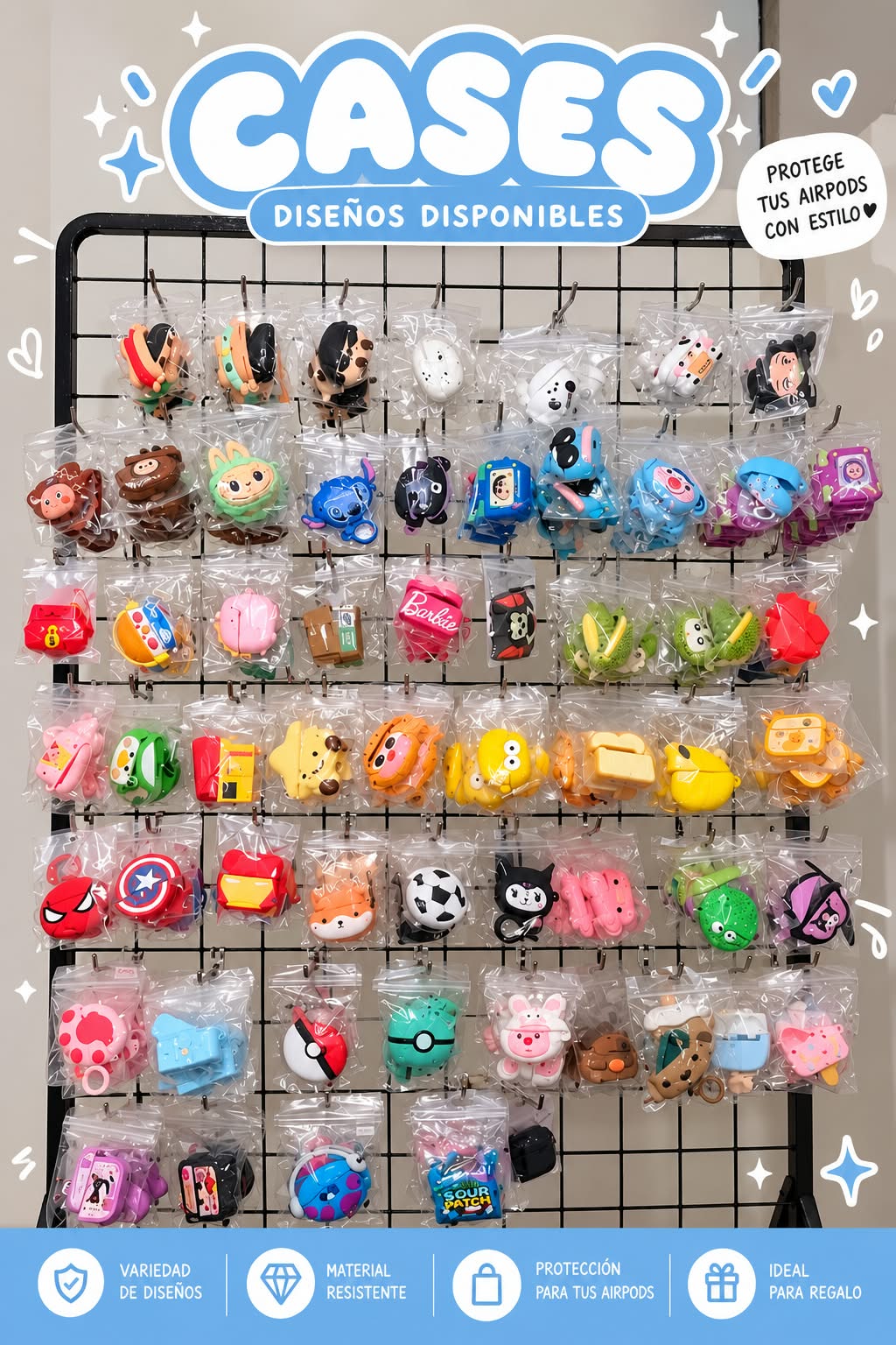 AirPods Pro 3ra Generación + Case de Regalo🎁 (animado o color entero) — foto 9