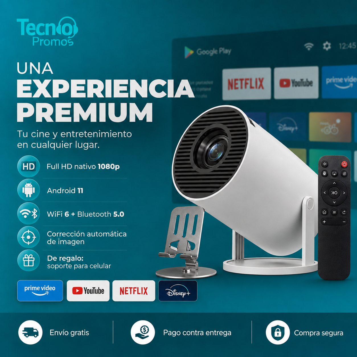 𝗣𝗥𝗢𝗬𝗘𝗖𝗧𝗢𝗥 𝟰𝗞 𝗣𝗥𝗘𝗠𝗜𝗨𝗠 + 𝗔𝗡𝗗𝗥𝗢𝗜𝗗 — foto 1