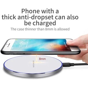 Cargador inalámbrico de 15W Fast Charguer — foto 3