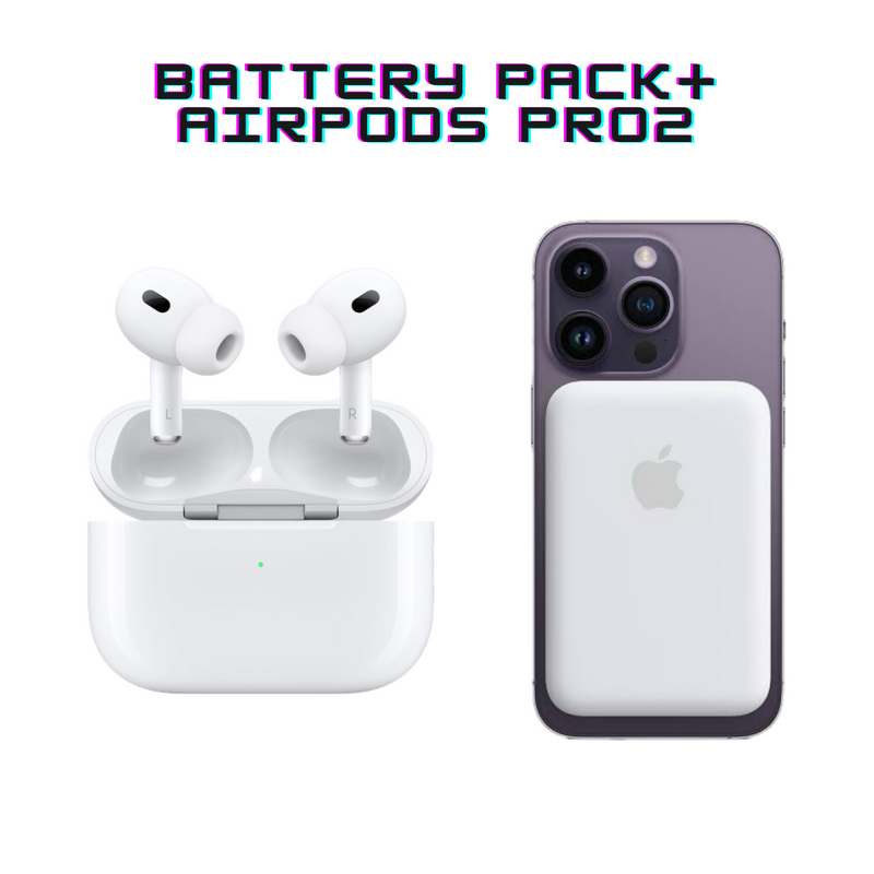 Magsafe 5000 o 10000 o 20000 mah + Airpods Pro 2da Gen — foto 1