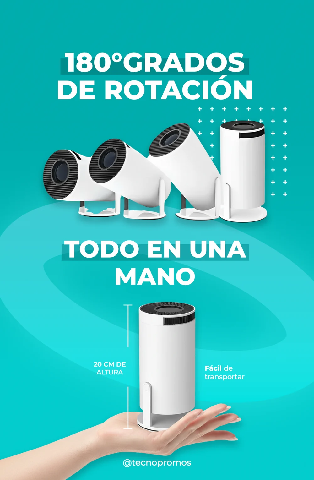 Proyector Smart 4K RetroPlay — 20,000 Juegos Incluidos — foto 3