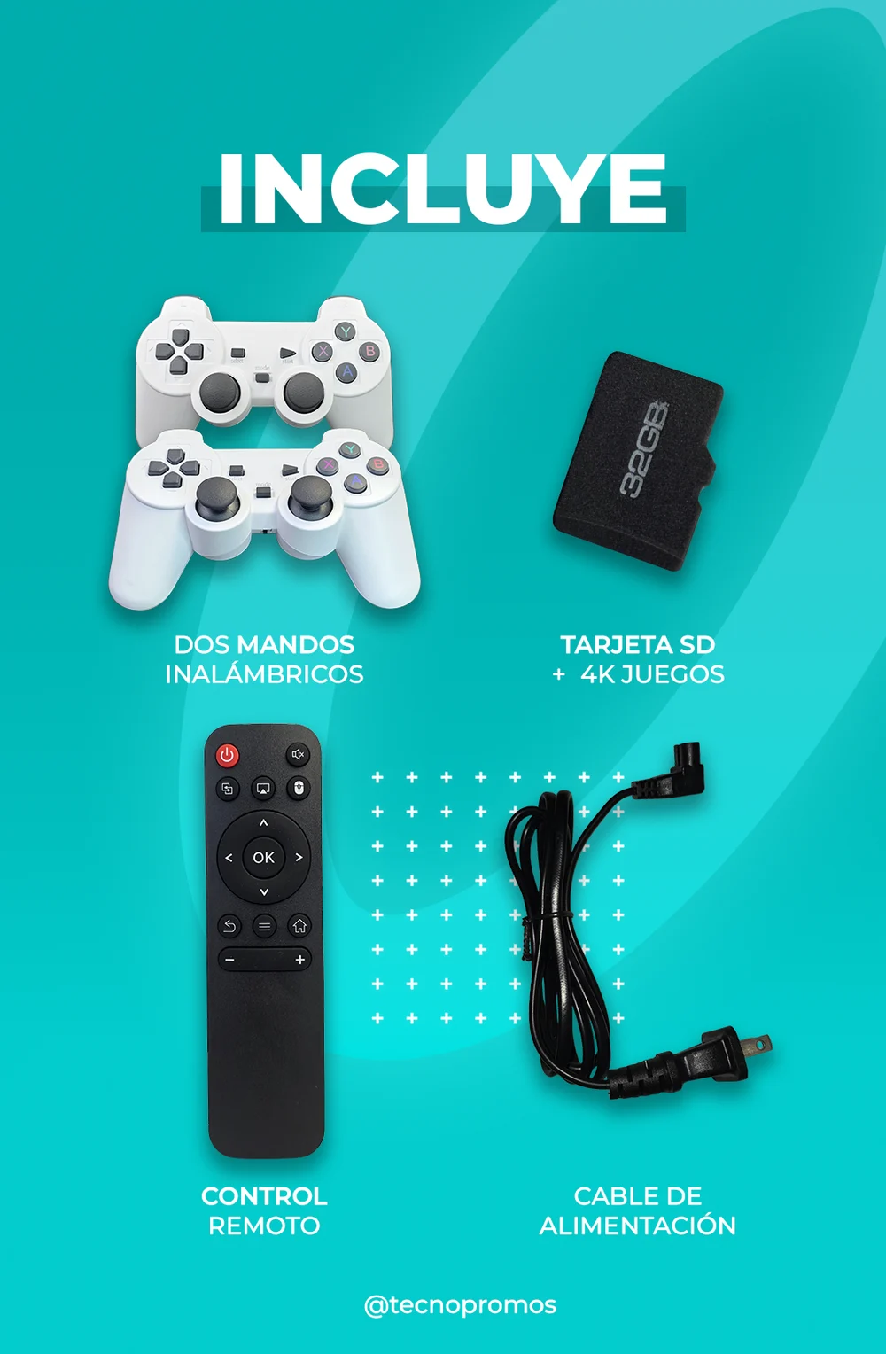 Proyector Smart 4K RetroPlay — 20,000 Juegos Incluidos — foto 4